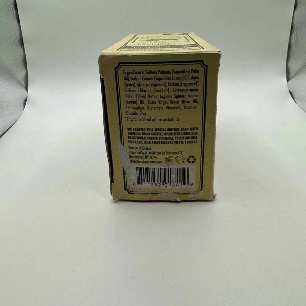 A LA Maison de Provence Rosemary Mint 5 Pack‎ Hand & Body Bar Soap NEW